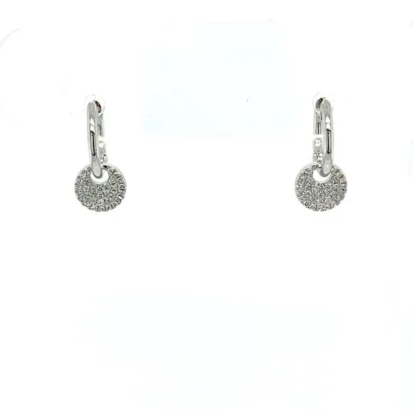 Diamond Huggies Image 2 Simones Jewelry, LLC Shrewsbury, NJ