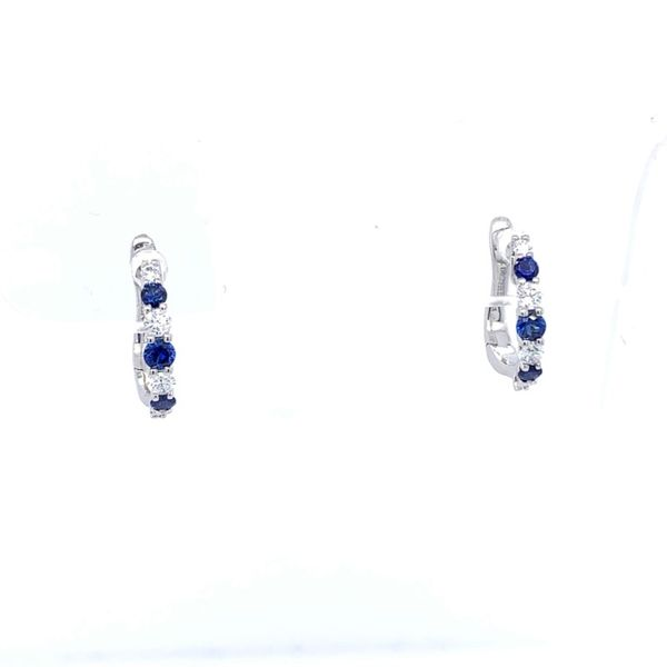 Sapphire and Diamond Earrings Simones Jewelry, LLC Shrewsbury, NJ