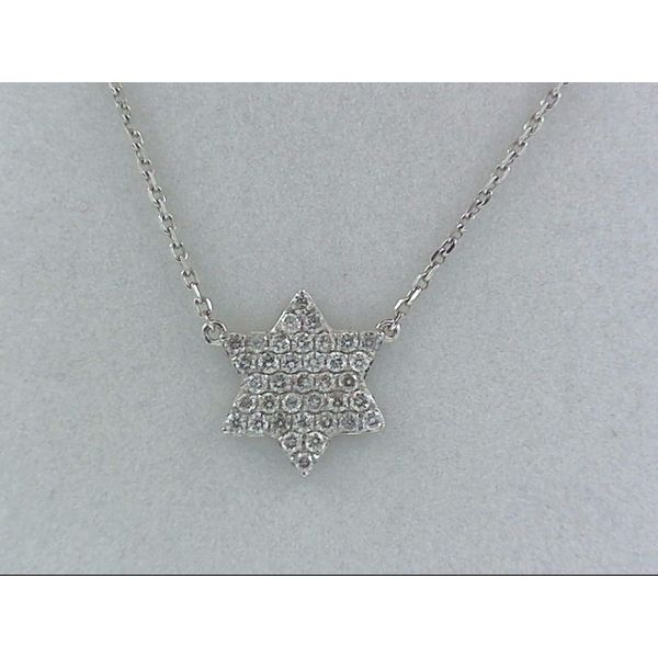 Diamond Star of David Necklace Simones Jewelry, LLC Shrewsbury, NJ