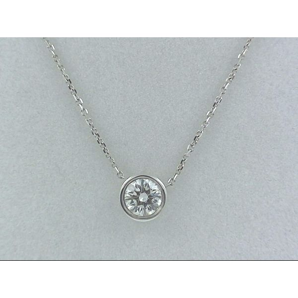 Diamond Solitare Necklace Simones Jewelry, LLC Shrewsbury, NJ