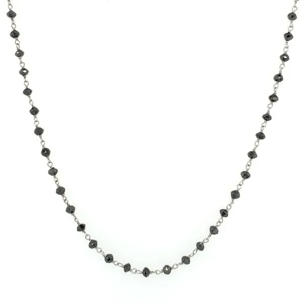 Black Diamond Necklace Simones Jewelry, LLC Shrewsbury, NJ