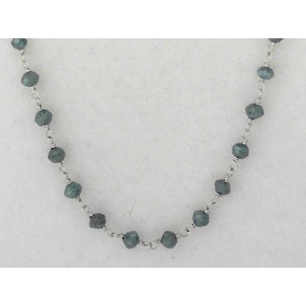Blue Diamond Necklace Simones Jewelry, LLC Shrewsbury, NJ