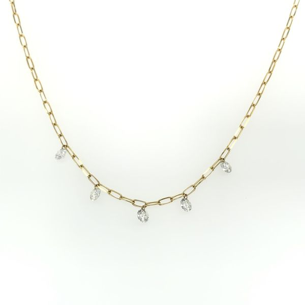 Diamond Drops Necklace Simones Jewelry, LLC Shrewsbury, NJ