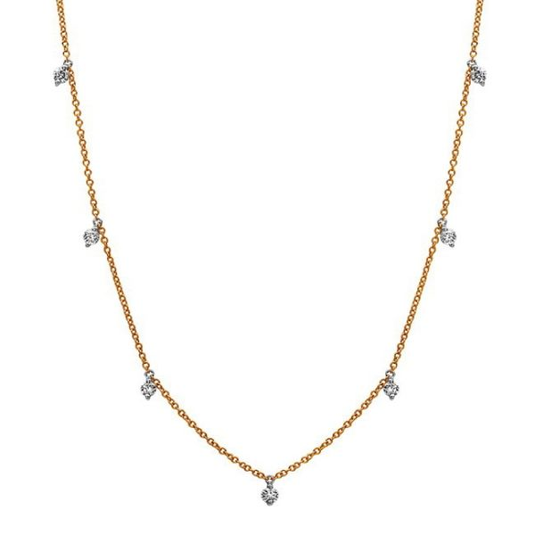 Diamond Drops Necklace Simones Jewelry, LLC Shrewsbury, NJ