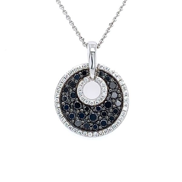 Black and White Diamond Necklace Simones Jewelry, LLC Shrewsbury, NJ