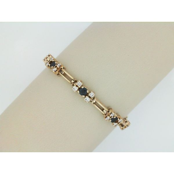 Sapphire & Diamond Bracelet Simones Jewelry, LLC Shrewsbury, NJ