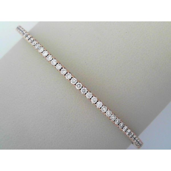 Diamond Bangle in Rose Gold Simones Jewelry, LLC Shrewsbury, NJ