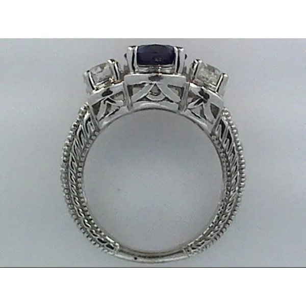 Sapphire & Diamond Ring Image 3 Simones Jewelry, LLC Shrewsbury, NJ