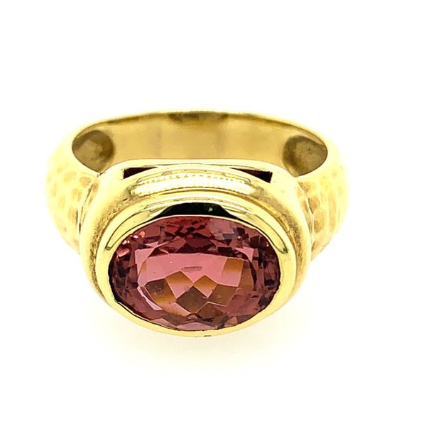 Oval Pink Tourmaline Ring Simones Jewelry, LLC Shrewsbury, NJ