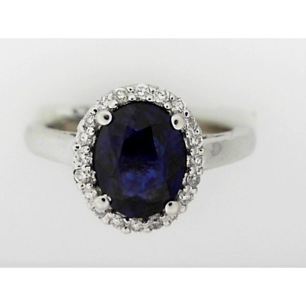 Diamond & Sapphire Ring Simones Jewelry, LLC Shrewsbury, NJ