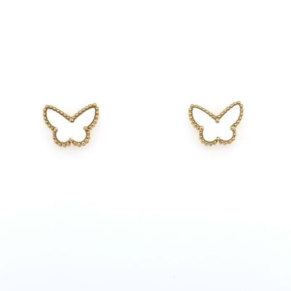 Mother of Pearl Butterfly Earrings Simones Jewelry, LLC Shrewsbury, NJ