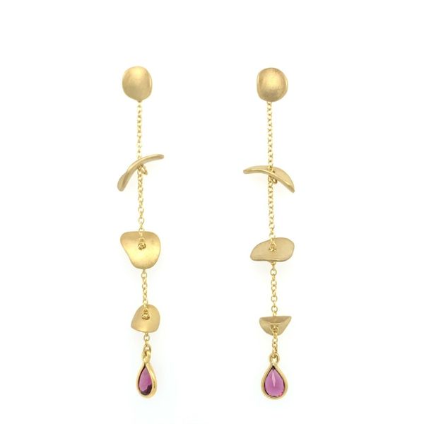Gold Dangle Earrings Simones Jewelry, LLC Shrewsbury, NJ