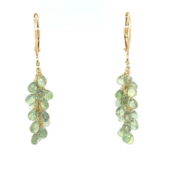 Green Sapphire Earrings Simones Jewelry, LLC Shrewsbury, NJ