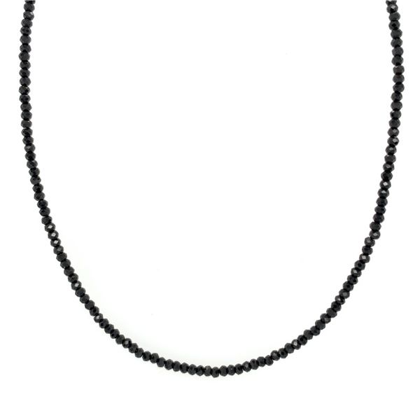 Black Spinel Necklace Simones Jewelry, LLC Shrewsbury, NJ