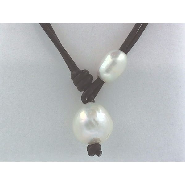 Cultured Freshwater Pearl Slide Necklace Simones Jewelry, LLC Shrewsbury, NJ