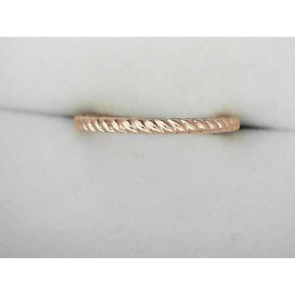 Rose Gold Stack Band Simones Jewelry, LLC Shrewsbury, NJ