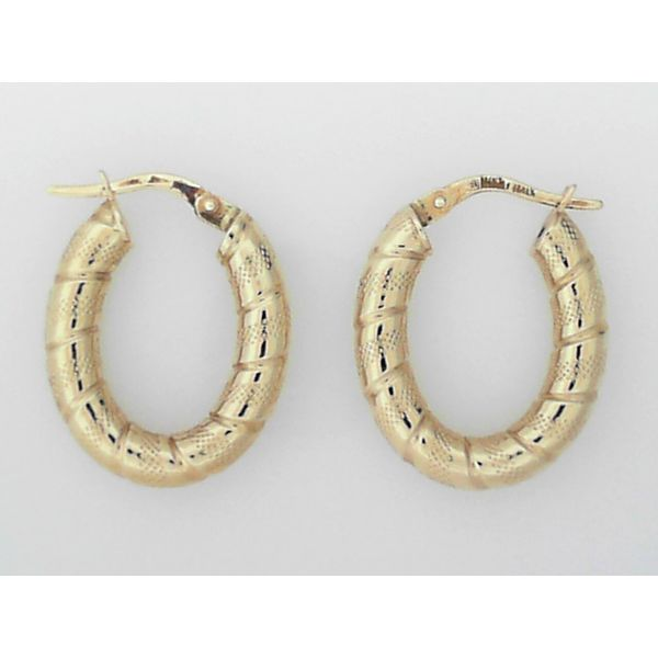 Gold Hoops Simones Jewelry, LLC Shrewsbury, NJ