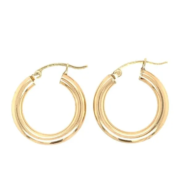 Gold Hoops Simones Jewelry, LLC Shrewsbury, NJ