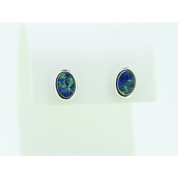 Opal Doublet Earrings Simones Jewelry, LLC Shrewsbury, NJ