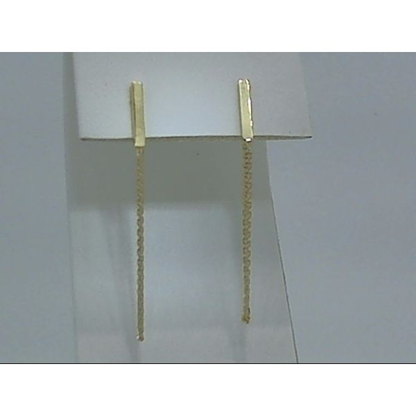 Gold Earrings Image 2 Simones Jewelry, LLC Shrewsbury, NJ