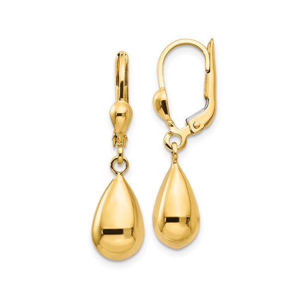 Gold Drop Earrings Simones Jewelry, LLC Shrewsbury, NJ