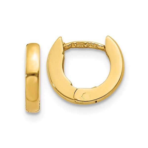 Gold Huggies Simones Jewelry, LLC Shrewsbury, NJ
