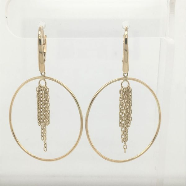 Gold Fashion Earring Simones Jewelry, LLC Shrewsbury, NJ
