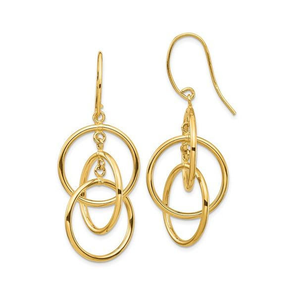 14K Dangle Earrings Simones Jewelry, LLC Shrewsbury, NJ