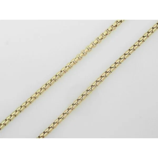 Round Box Chain Simones Jewelry, LLC Shrewsbury, NJ