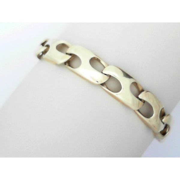 14K Yellow Gold Link Bracelet Simones Jewelry, LLC Shrewsbury, NJ
