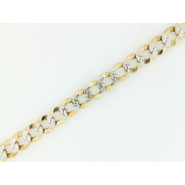 Diamond Cut Curb Link Bracelet Simones Jewelry, LLC Shrewsbury, NJ