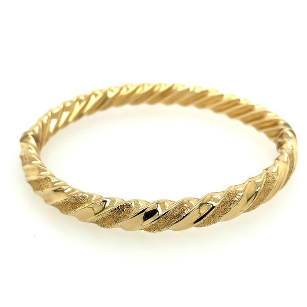 Gold Bangle Simones Jewelry, LLC Shrewsbury, NJ