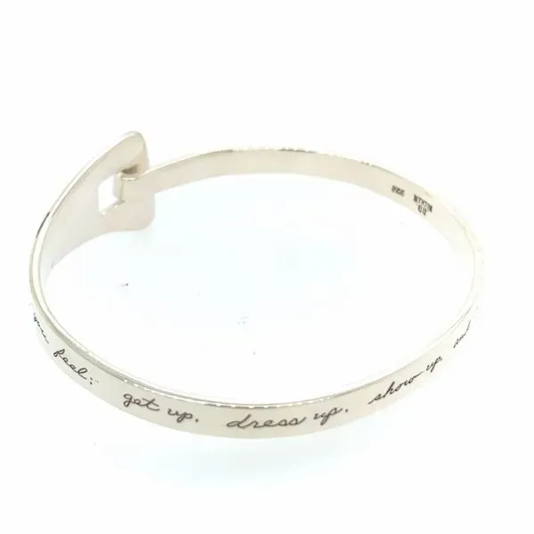 Sterling Silver Bangle Image 2 Simones Jewelry, LLC Shrewsbury, NJ