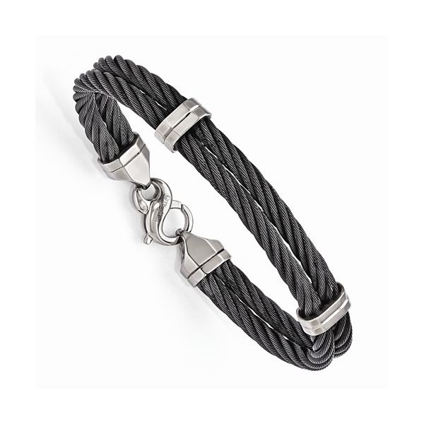 Titanium Double Cable Bracelet 8