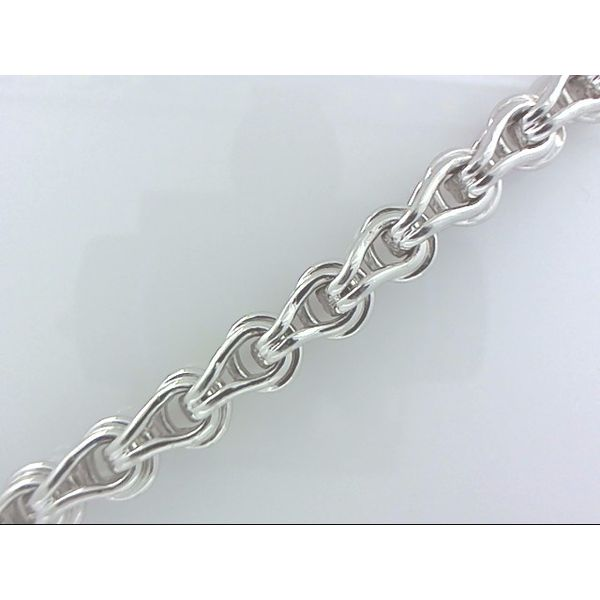 Sterling Silver Interlink Bracelet Simones Jewelry, LLC Shrewsbury, NJ