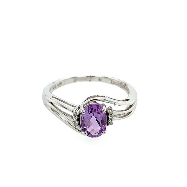 Sterling Silver Amethyst Ring Simones Jewelry, LLC Shrewsbury, NJ