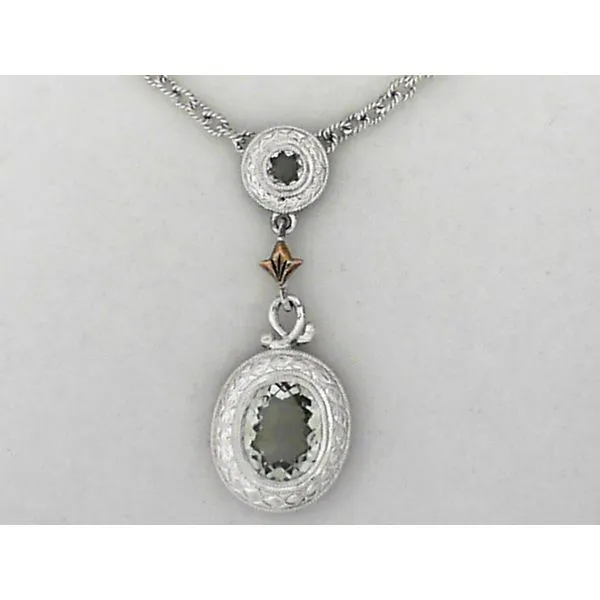 Sterling Silver & Green Amethyst Fancy Drop Simones Jewelry, LLC Shrewsbury, NJ