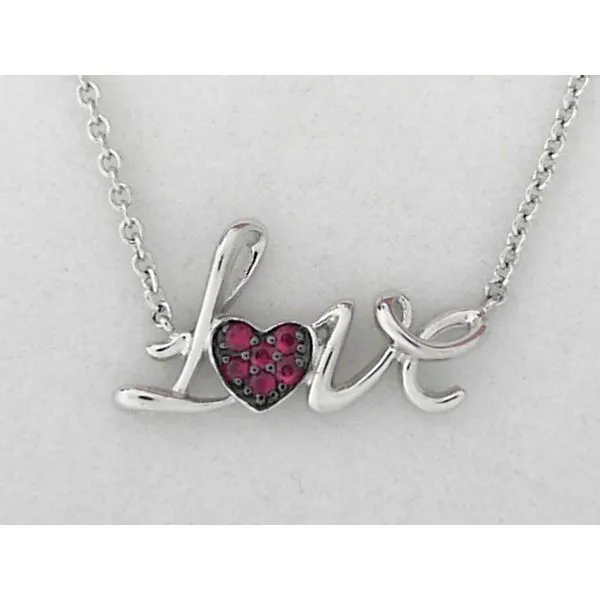 Sterling Silver Love Necklace Simones Jewelry, LLC Shrewsbury, NJ