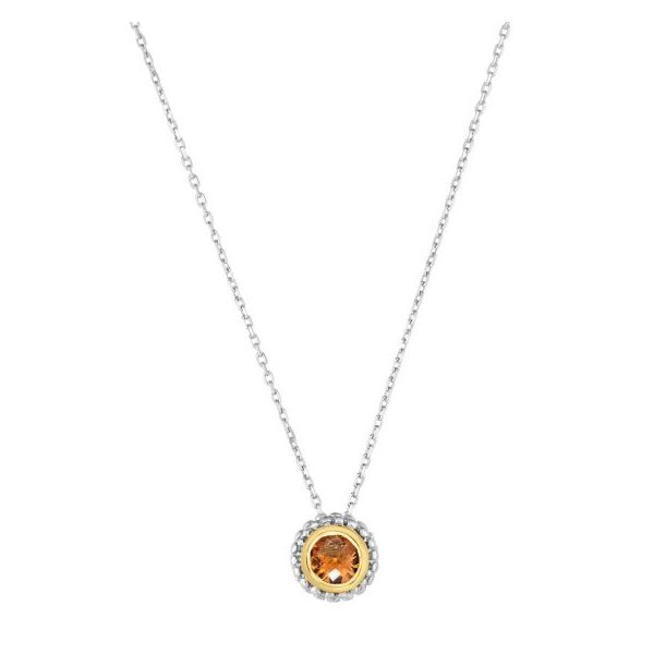 Sterling Silver & Citrine Necklace Simones Jewelry, LLC Shrewsbury, NJ