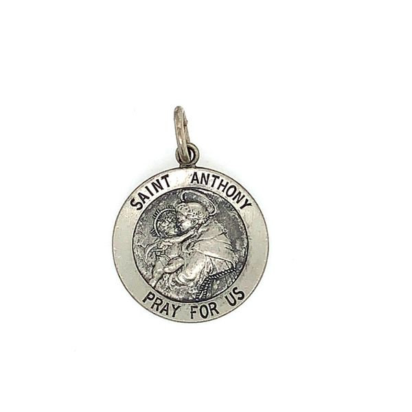 Sterling Silver Saint Anthony  Medal Simones Jewelry, LLC Shrewsbury, NJ