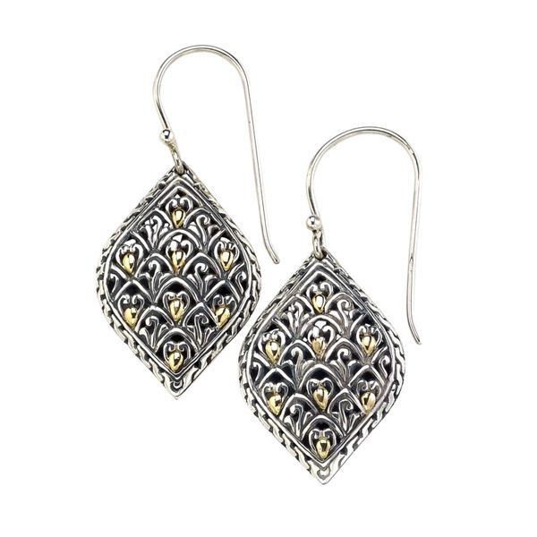 Intricate Balinese Design Earrings Simones Jewelry, LLC Shrewsbury, NJ