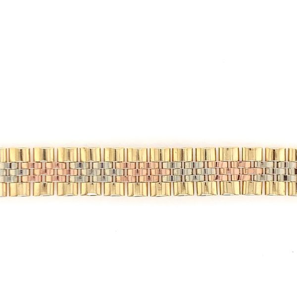 14K Tri Color Bracelet Simones Jewelry, LLC Shrewsbury, NJ