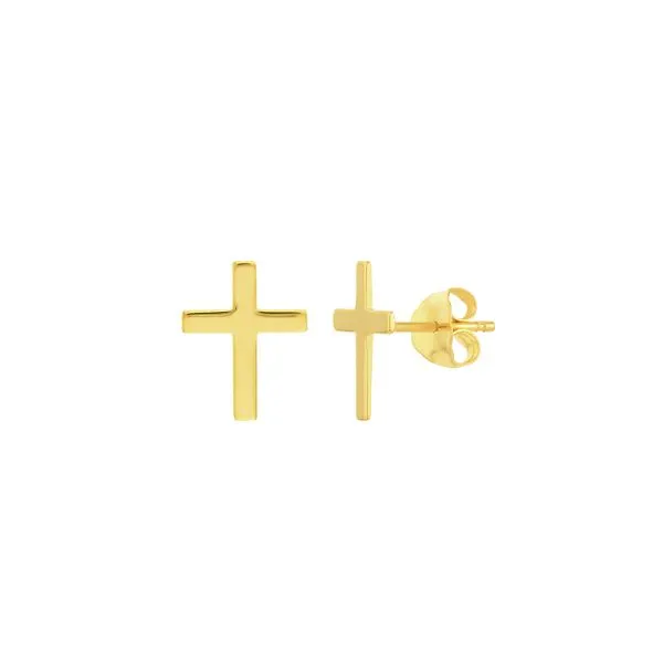 CROSS POST EARRINGS Steve Lennon & Co Jewelers  New Hartford, NY