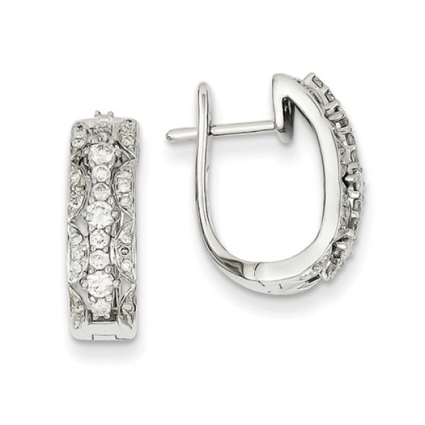 Diamond Hoop Earrings Smith Jewelers Franklin, VA