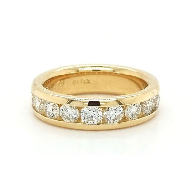 14kt Yellow Gold 1.5 carat Diamond Band Stambaugh Jewelers Defiance, OH