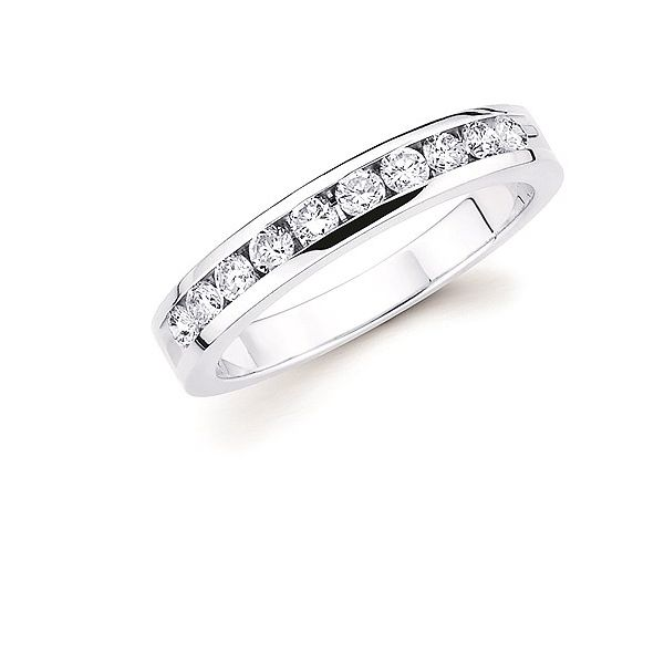 14kt White Gold Anniversary Ring Stambaugh Jewelers Defiance, OH