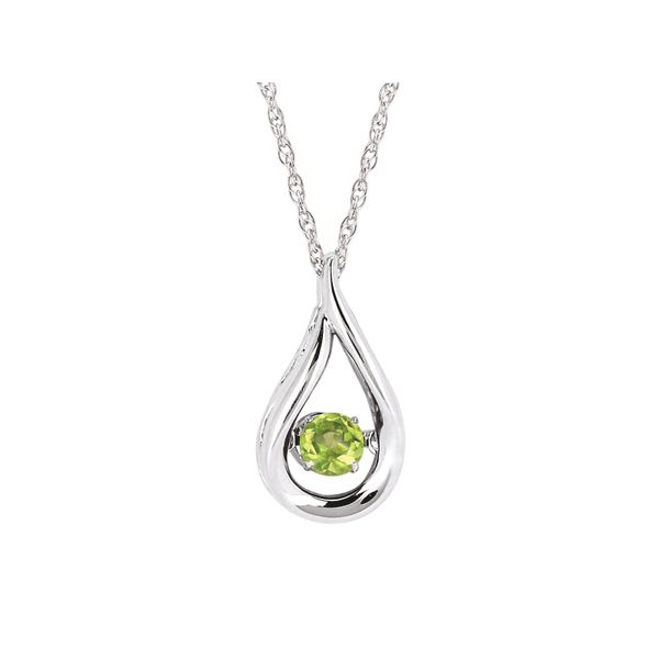 Shimmering® Peridot Pendant in Sterling Silver Stambaugh Jewelers Defiance, OH