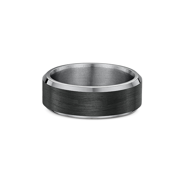 Men's Titanium and Carbon Fiber Wedding Band Stambaugh Jewelers Defiance, OH