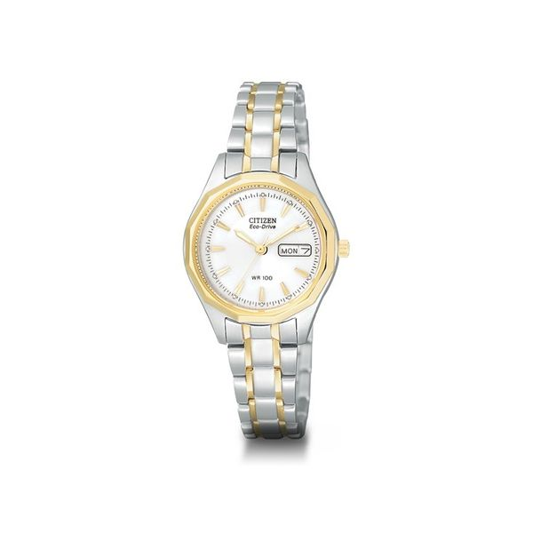 Citizen Eco-Drive Ladies Corso Two-Tone Watch Stambaugh Jewelers Defiance, OH