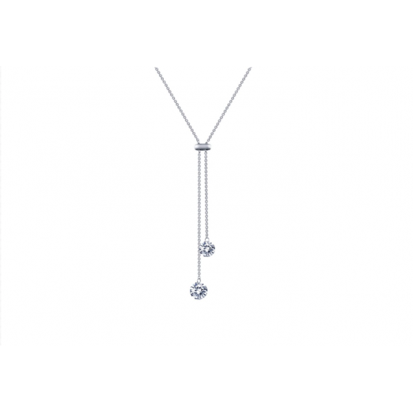 Lafonn 'Lassaire' Lariat Necklace Stambaugh Jewelers Defiance, OH